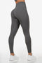 Grey Lunge Scrunch Leggings - for dame - Famme - Leggings