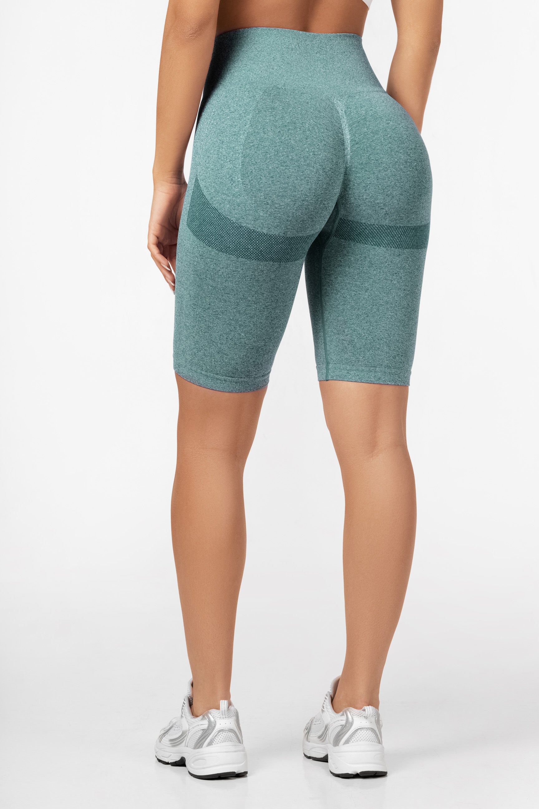 Peachy scrunch seamless shorts, które kształtują pośladki