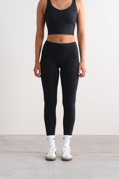 Mid Waist Softy Leggings - for dame - Famme - Leggings