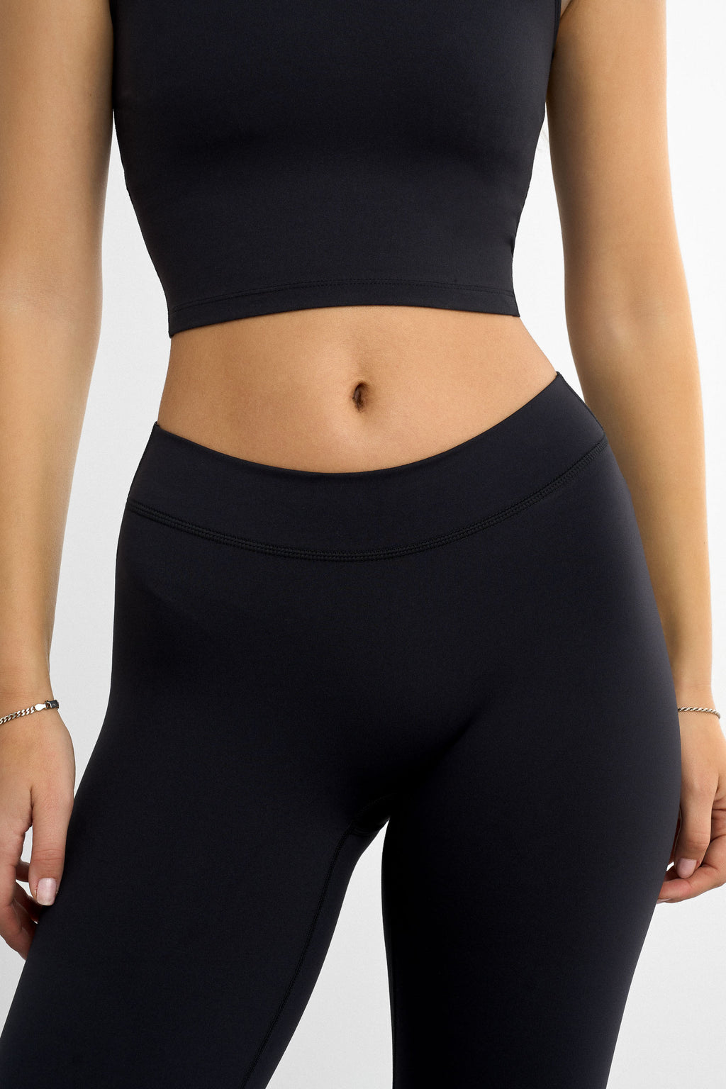 Mid Waist Softy Flared Leggings - for dame - Famme - Leggings
