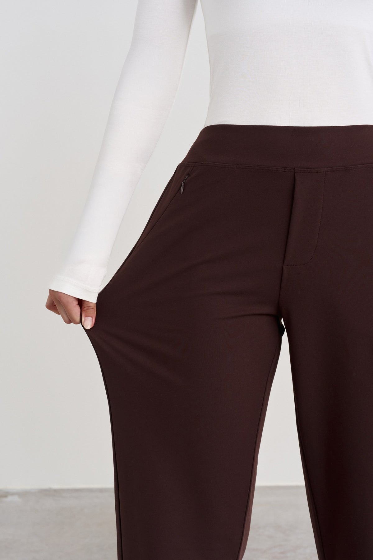 Tailored Relaxed Pants - for dame - Famme - Pants